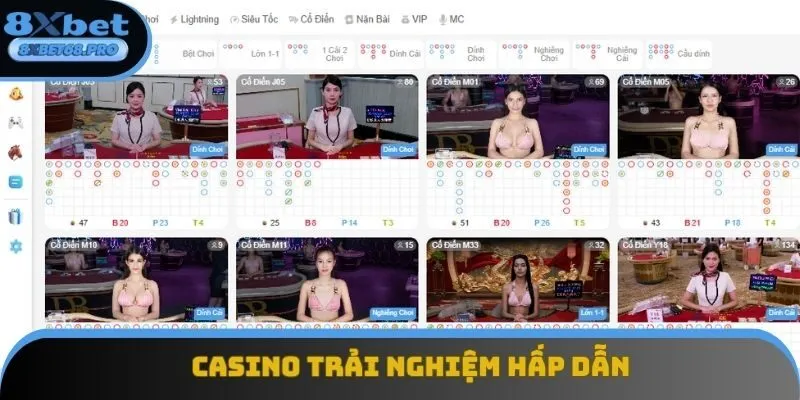 Casino live công nghệ thứ nhất chân thực